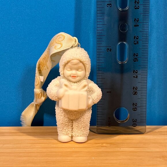 Department 56 Snowbabies Ornament "My Gift to You" #68909 w/Box Retired Vintage - Picture 6 of 14